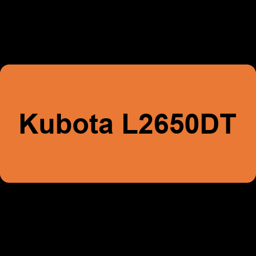 Kubota L2650DT